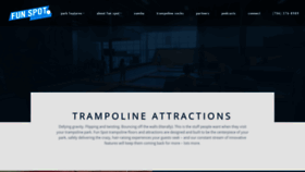 What Trampolineparkequipment.com website looked like in 2020 (3 years ago)