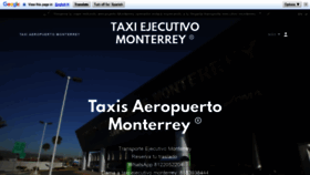 What Taxiejecutivomty.com website looked like in 2020 (3 years ago)