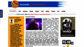 What Tarnowskikurierkulturalny.pl website looked like in 2020 (3 years ago)