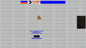 What Tactfreight.com website looked like in 2020 (3 years ago)