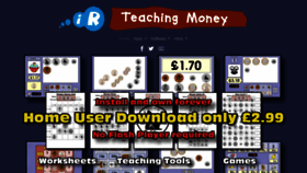 What Teachingmoney.co.uk website looked like in 2020 (3 years ago)
