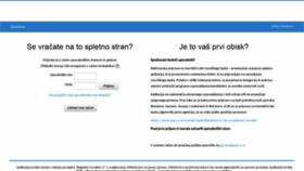 What Teorija-priprava.gov.si website looked like in 2020 (3 years ago)