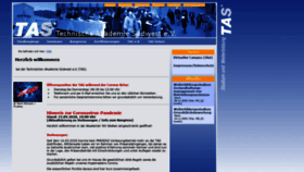 What Tas-kl.de website looked like in 2020 (3 years ago)