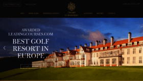 What Turnberry.co.uk website looked like in 2020 (5 years ago)