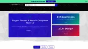 What Temabanua.com website looked like in 2020 (3 years ago)