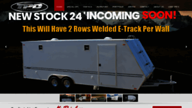 What Tpdtrailers.com website looked like in 2020 (3 years ago)
