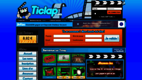 What Ticlap.com website looked like in 2020 (3 years ago)