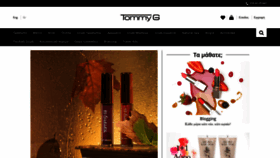 What Tommyg.gr website looked like in 2020 (4 years ago)