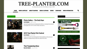 What Tree-planter.com website looked like in 2020 (3 years ago)