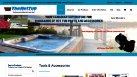 What Thehottubsuperstore.com website looked like in 2020 (3 years ago)