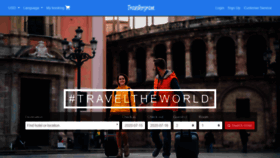 What Travellergram.com website looked like in 2020 (3 years ago)