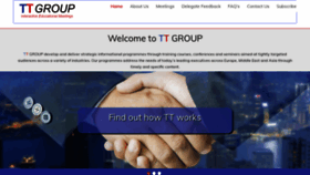 What Ttgroupworldwide.com website looked like in 2020 (3 years ago)