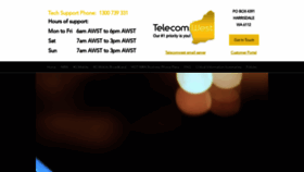 What Telecomwest.com.au website looked like in 2020 (3 years ago)