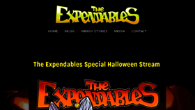 What Theexpendables.net website looked like in 2020 (3 years ago)