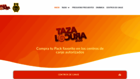 What Tazalocura.com website looked like in 2020 (3 years ago)