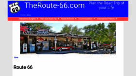 What Theroute-66.com website looked like in 2020 (3 years ago)