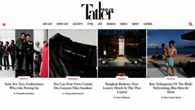 What Thailandtatler.com website looked like in 2020 (3 years ago)