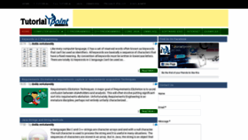 What Tutorialtpoint.net website looked like in 2020 (3 years ago)