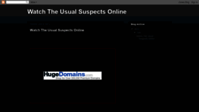 What Theusualsuspectsfullmovie.blogspot.hk website looked like in 2020 (3 years ago)