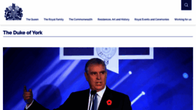 What Thedukeofyork.org website looked like in 2020 (3 years ago)