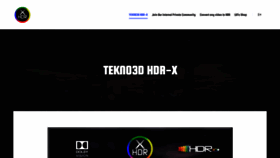 What Tekno3d.com website looked like in 2020 (3 years ago)