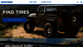 What Toyotires.com website looked like in 2020 (3 years ago)