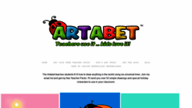What Theartabet.com website looked like in 2020 (3 years ago)