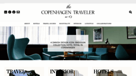 What Thecopenhagentraveler.com website looked like in 2020 (3 years ago)