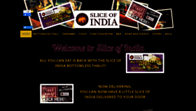 What Thesliceofindia.com website looked like in 2020 (3 years ago)