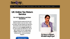 What Taxeezy.co.uk website looked like in 2020 (3 years ago)