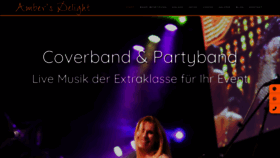 What Tanzband-coverband.de website looked like in 2020 (3 years ago)