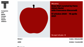What Triennale.org website looked like in 2020 (4 years ago)