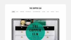What Thecopperelm.com website looked like in 2020 (3 years ago)