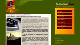 What Termopanekbe.ro website looked like in 2020 (5 years ago)