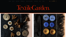 What Textilegarden.com website looked like in 2020 (3 years ago)