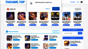 What Taigame.top website looked like in 2020 (3 years ago)