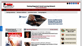 What Trainingmagnetwork.com website looked like in 2020 (3 years ago)