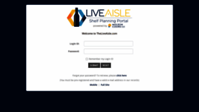 What Theliveaisle.com website looked like in 2020 (3 years ago)