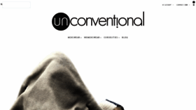What Theunconventional.co.uk website looked like in 2020 (3 years ago)