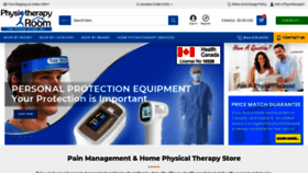 What Thephysiostore.com website looked like in 2020 (3 years ago)