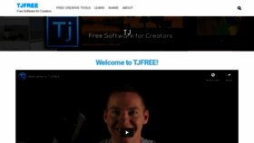 What Tjfree.com website looked like in 2020 (3 years ago)