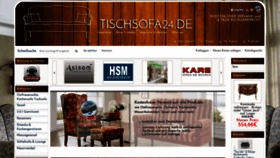 What Tischsofa24.de website looked like in 2020 (3 years ago)