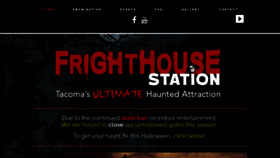What Tacomahaunts.com website looked like in 2020 (3 years ago)