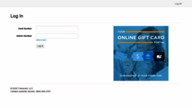 What Transcardgift.com website looked like in 2020 (3 years ago)