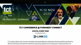 What Tctconferenceformnext.com website looked like in 2020 (3 years ago)