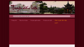What Truyenkiemhiep.com.vn website looked like in 2020 (3 years ago)