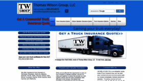 What Twgtruckinsurance.com website looked like in 2020 (3 years ago)