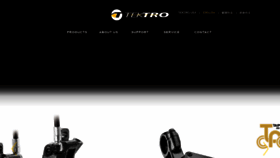 What Tektro.com website looked like in 2020 (3 years ago)