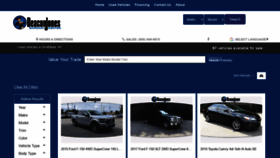 What Triangleautosales.net website looked like in 2020 (3 years ago)