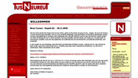 What Tusneureut.de website looked like in 2020 (3 years ago)